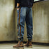 Vintage Wash Side Line Denim Jogger Pants P1828